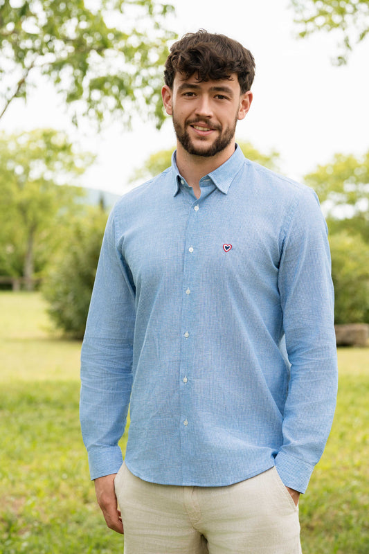 Chemise très fines rayures GABRIEL