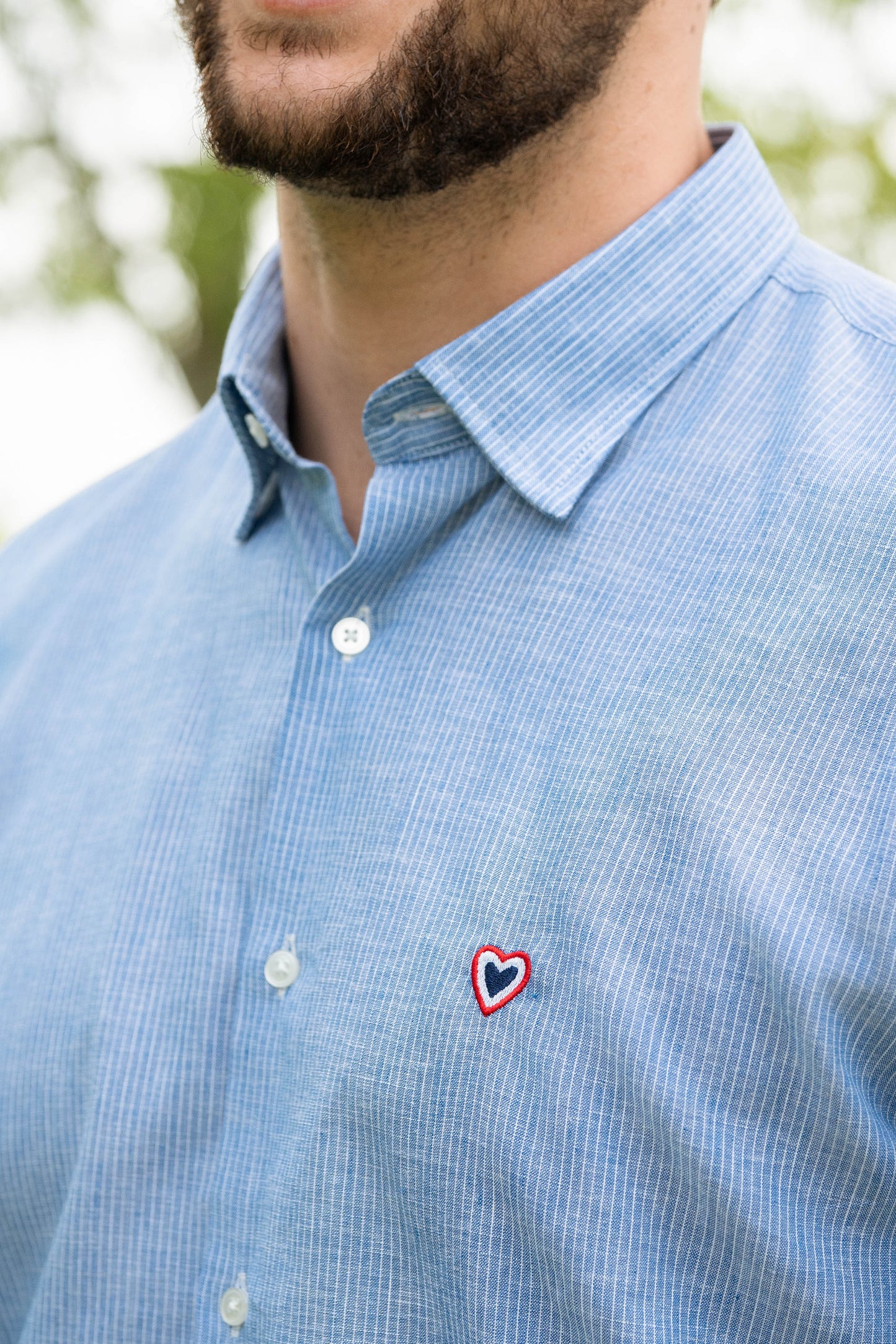 Chemise très fines rayures GABRIEL