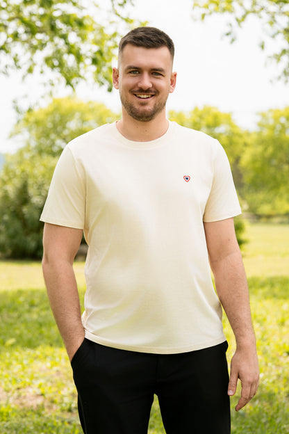 T-shirt crème VINCENT