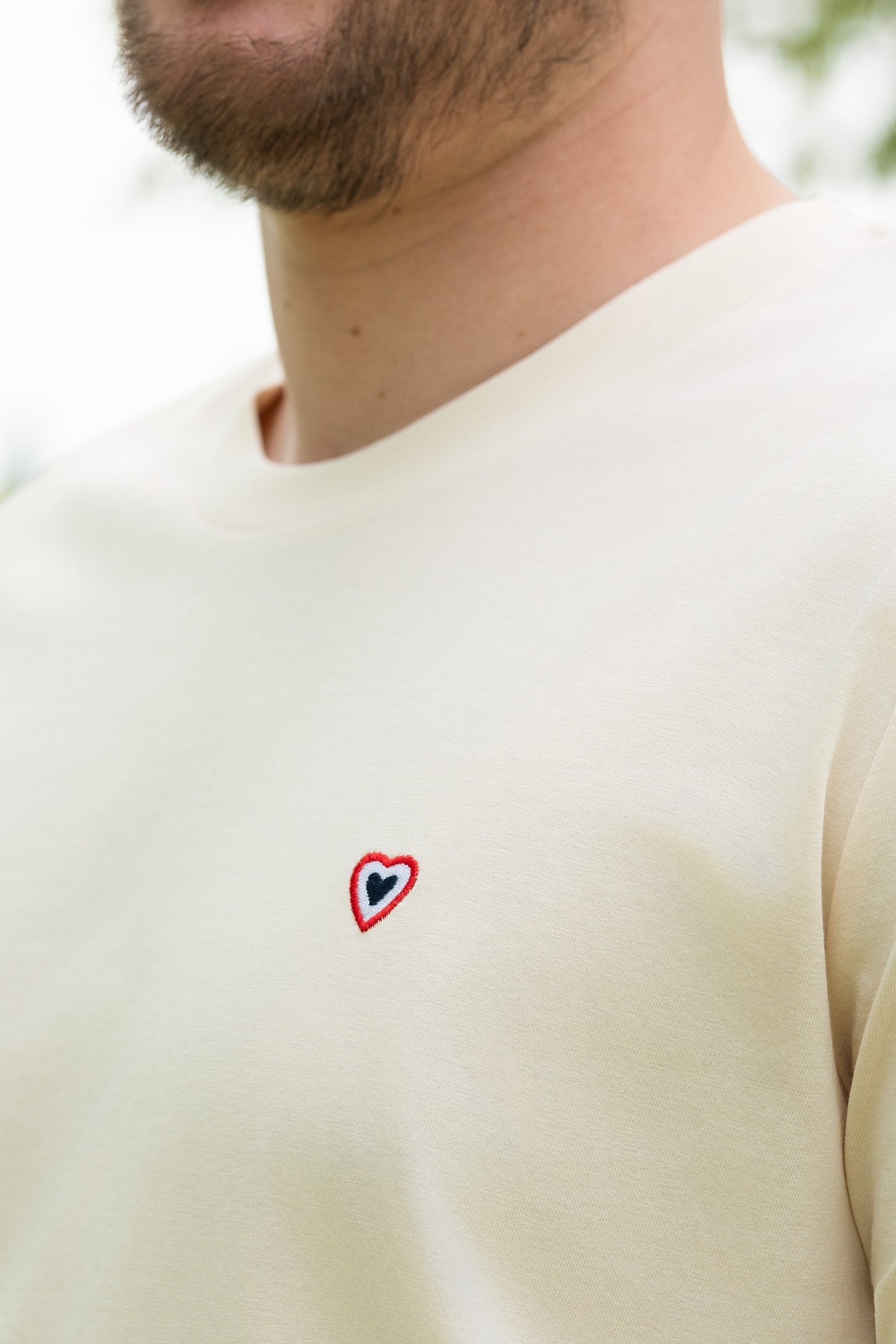 T-shirt crème VINCENT