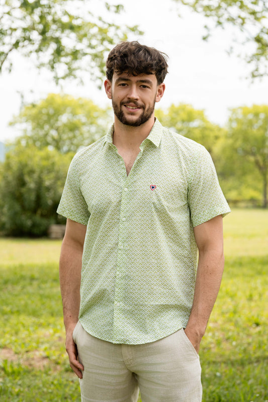 Chemise verte ARTHUR