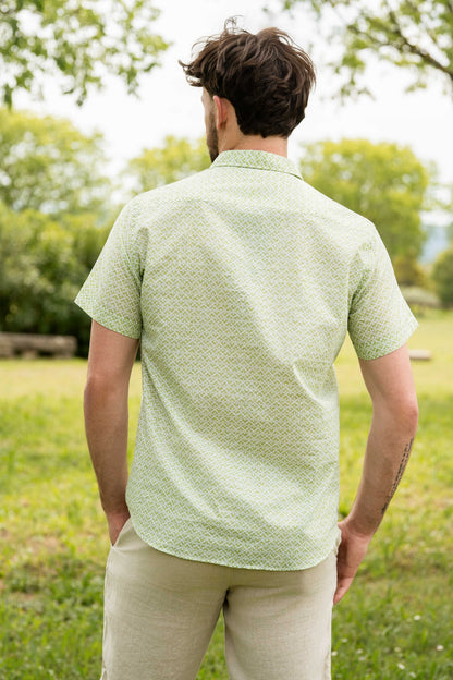 Chemise verte ARTHUR