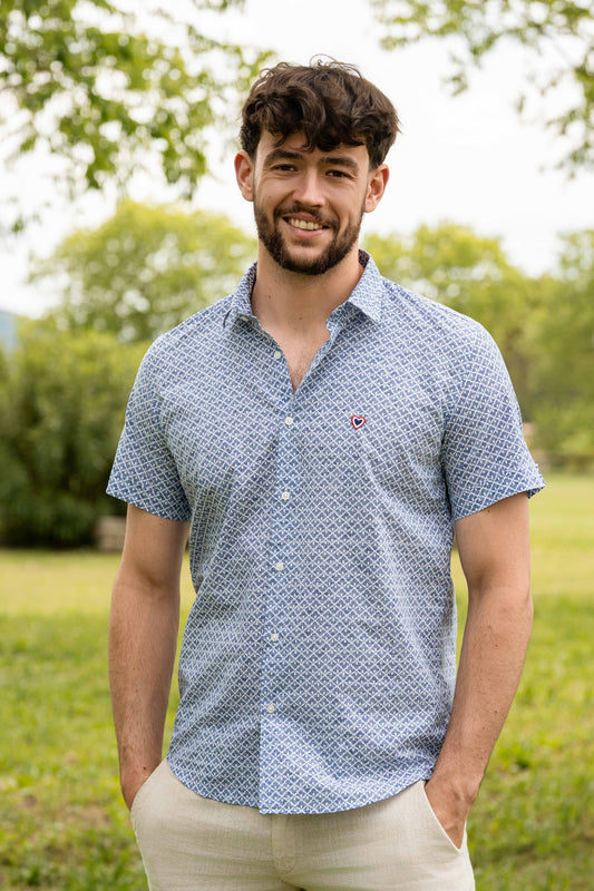 Chemise bleue ARTHUR