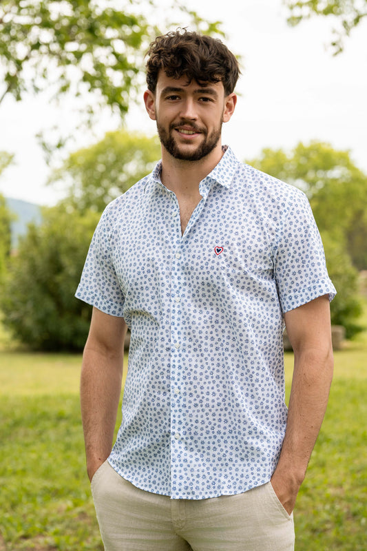 Chemise à fleurs EDEN