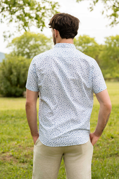 Chemise à fleurs EDEN