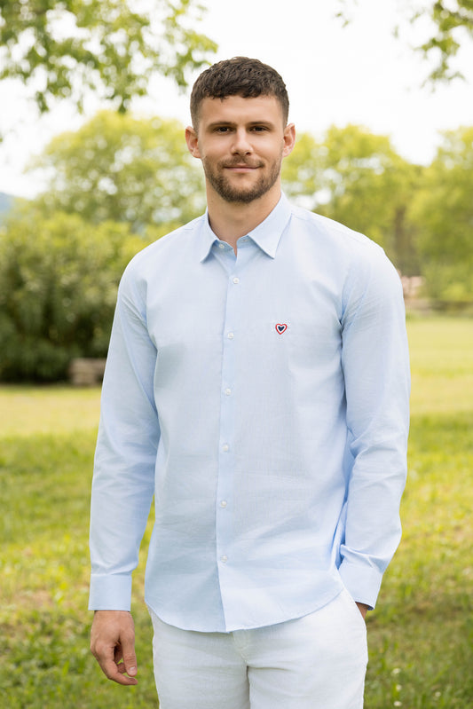 Chemise bleue ALBERT
