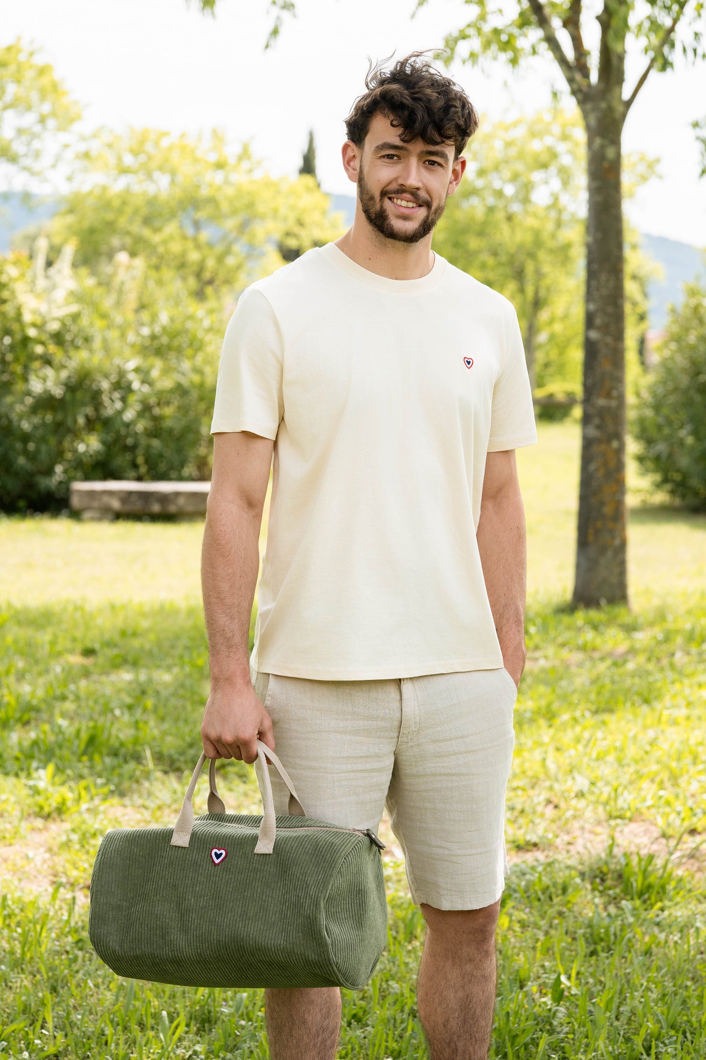 Sac polochon kaki
