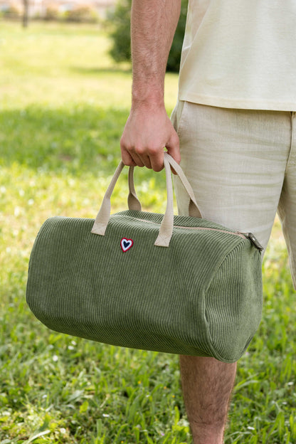 Sac polochon kaki