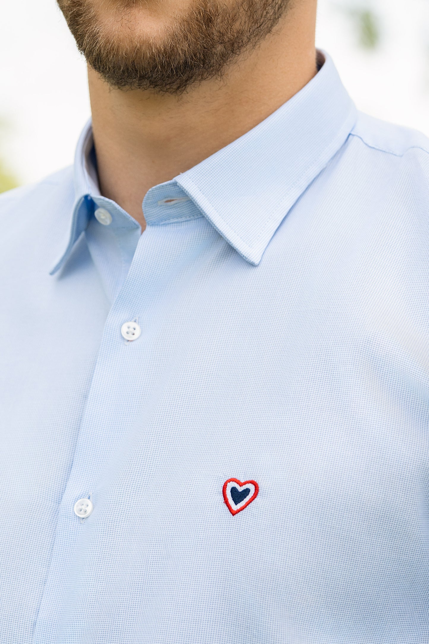 Chemise bleue ALBERT
