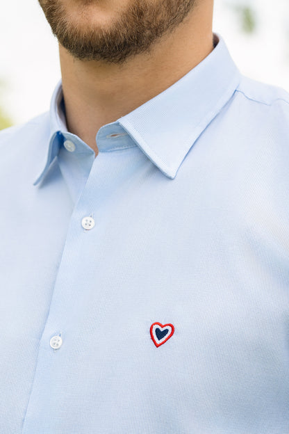 Chemise bleue ALBERT
