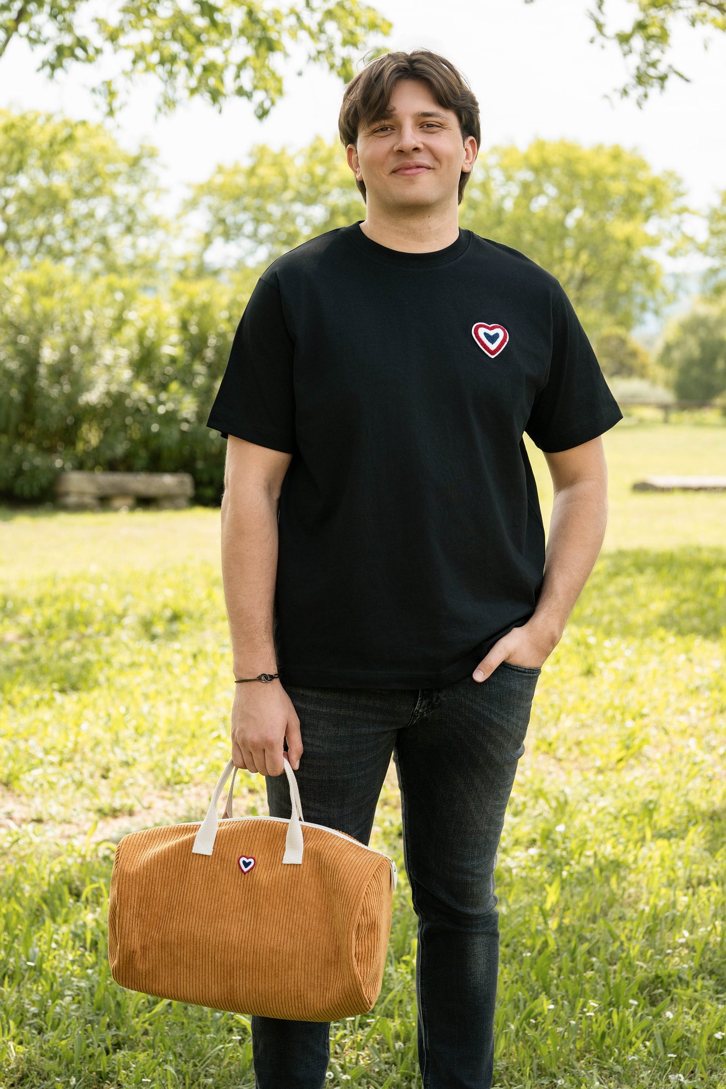 Sac polochon moutarde