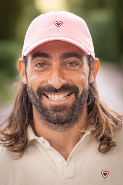 Casquette rose